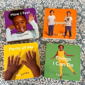 Lovevery Baby and Toddler book bundle